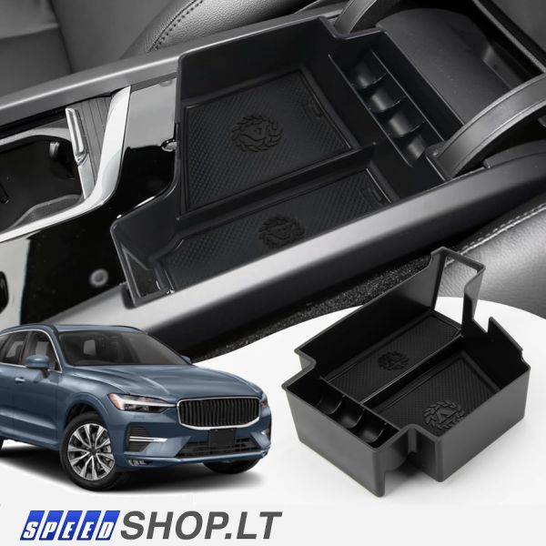 Volvo XC60 XC90 V60 S60 V90 S90 centrinės konsolės dėtuvė